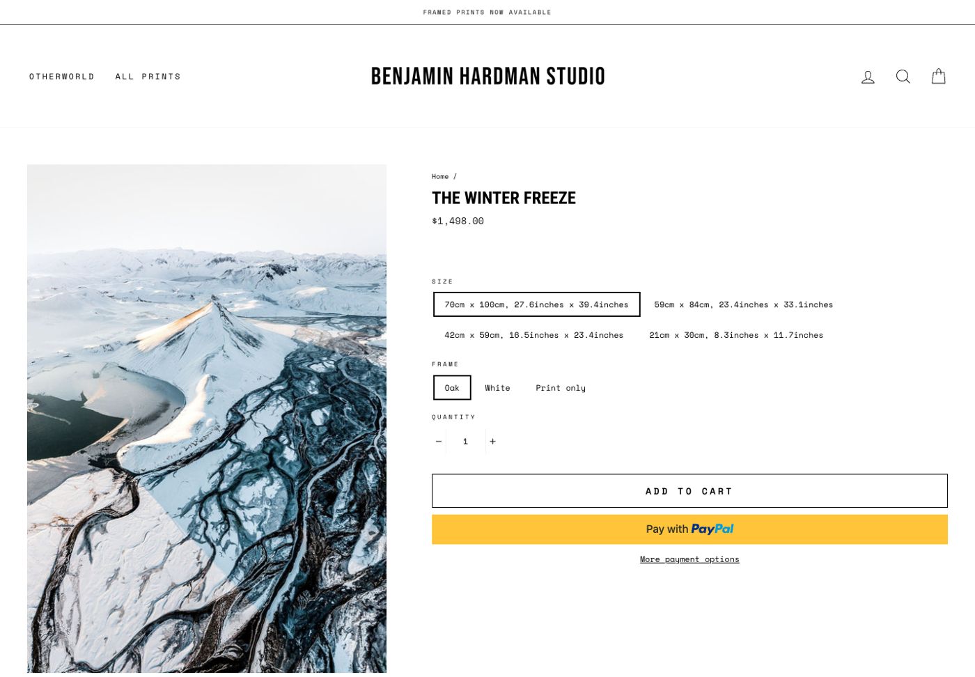 Benjamin Hardman print page