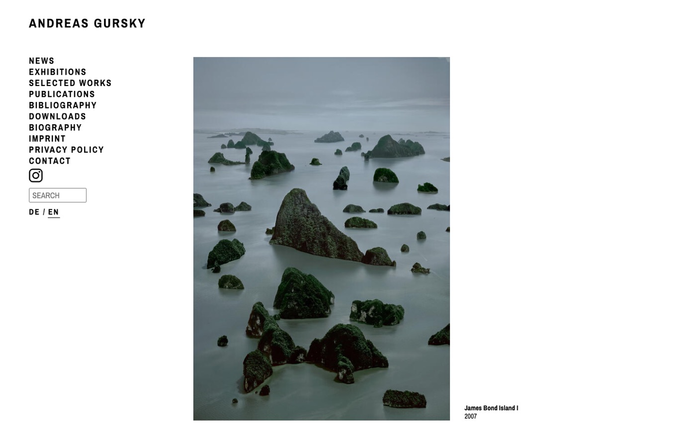 Andreas Gursky home page