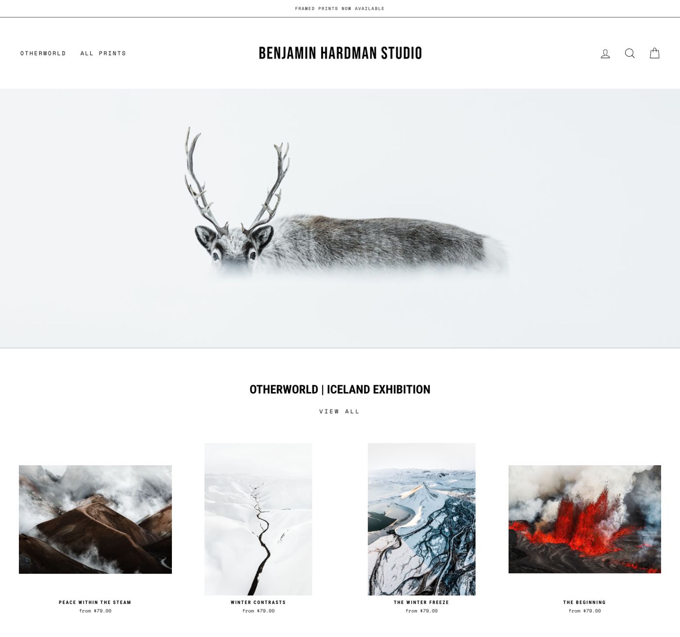 Benjamin Hardman print store